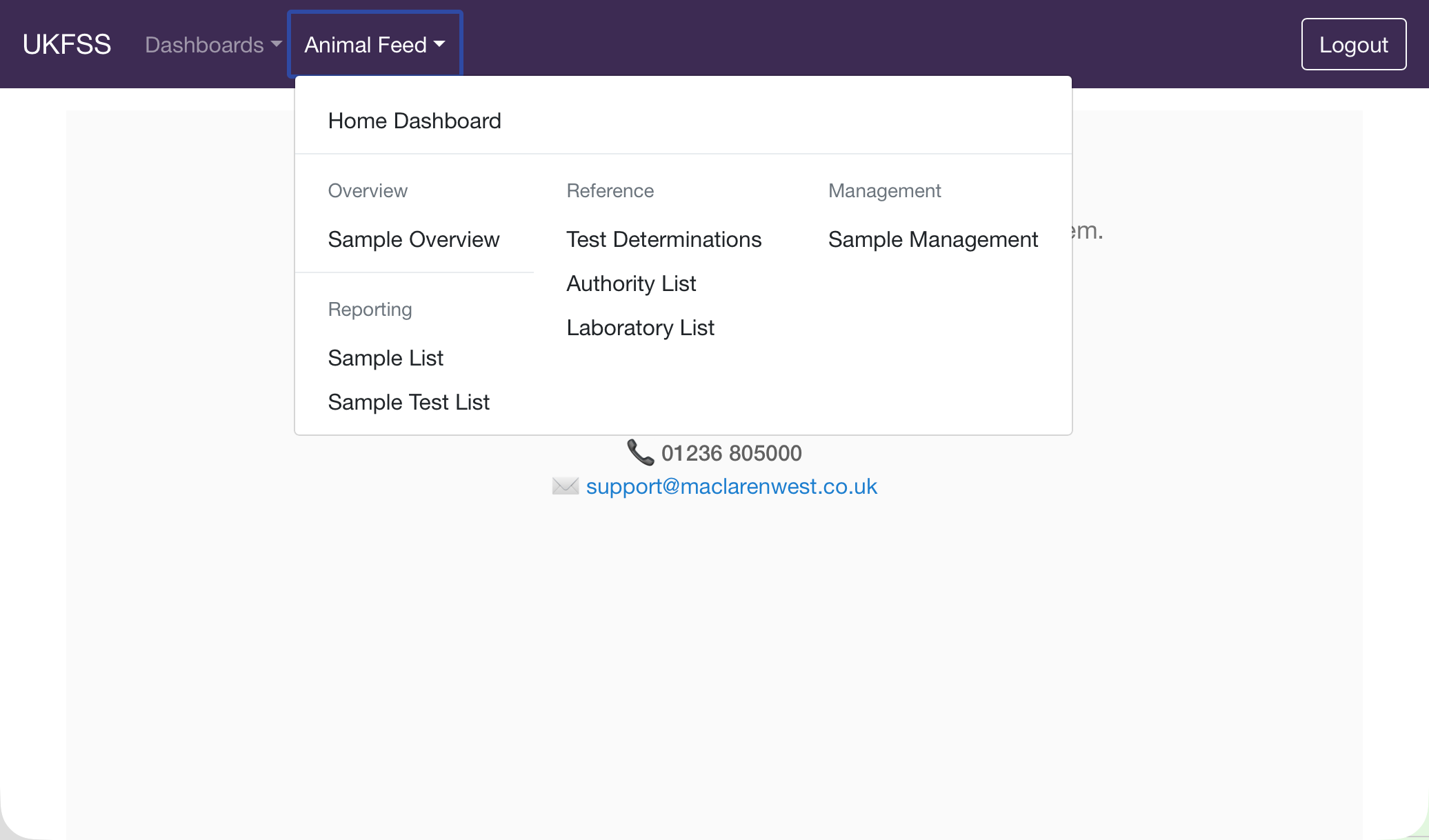Animal feed navigation